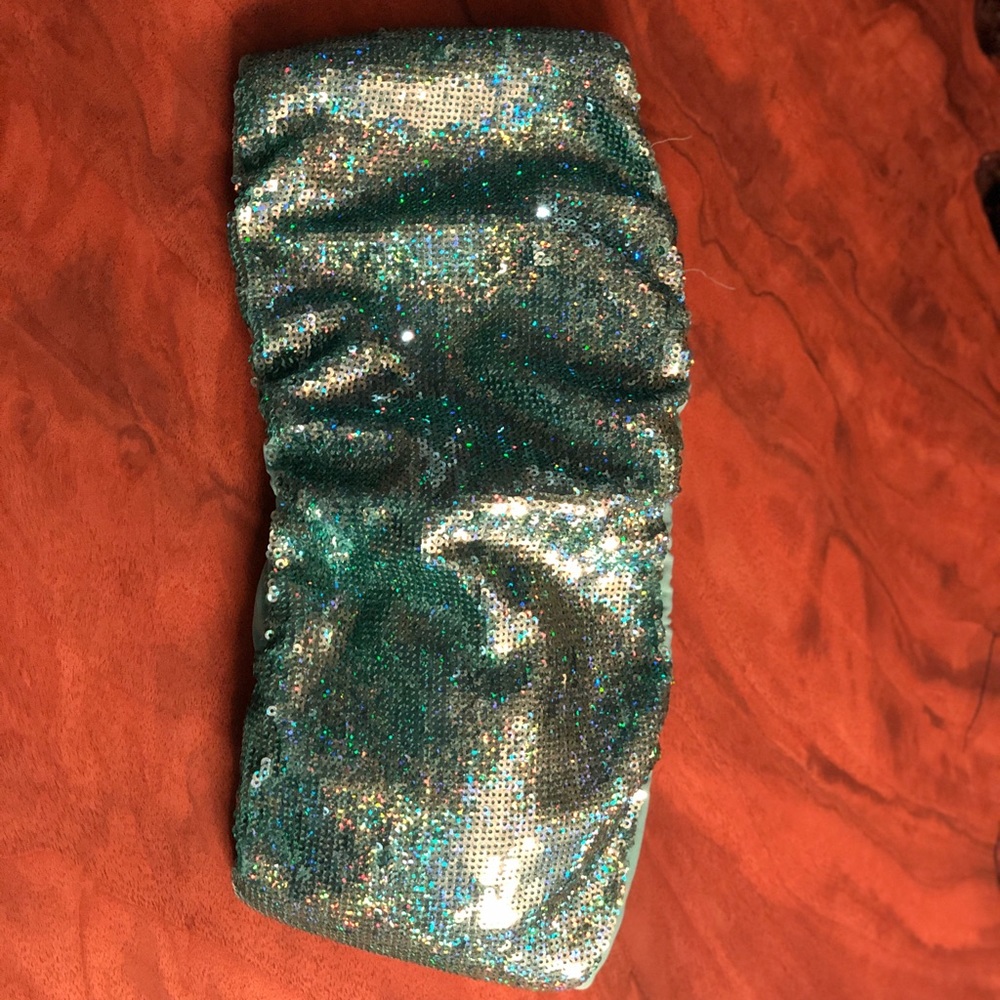 Green Sequin Top - Picture 2 of 2